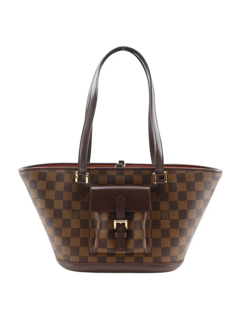Louis Vuitton Manosque PM Damier Canvas Brown Tote
